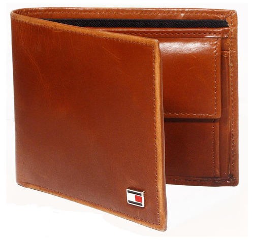 leather money bag brown